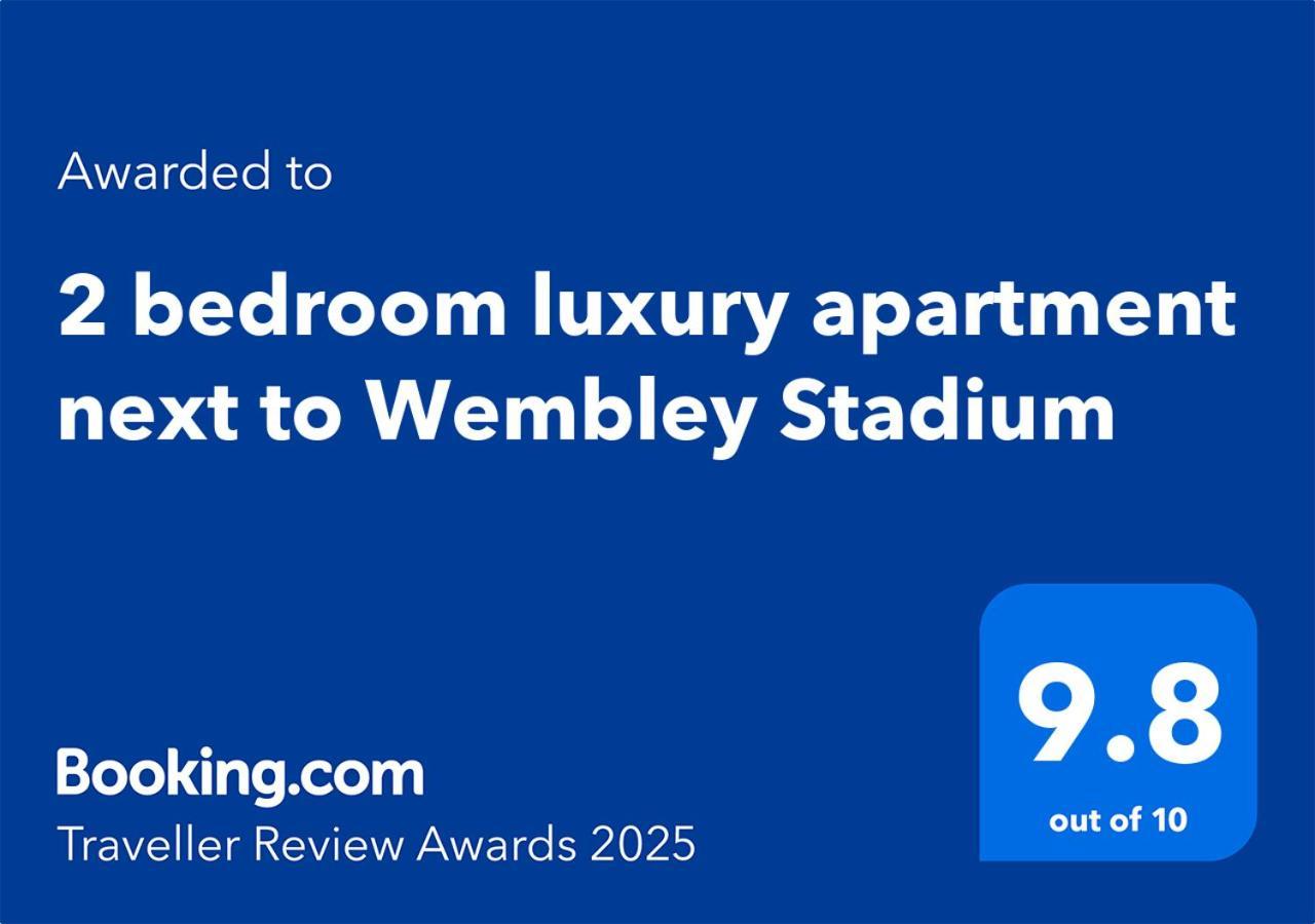 2025 Award Winning - 2 Bedroom Luxury Apartment Next To Wembley Stadium London Exteriör bild